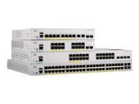 Cisco Catalyst 1000-8FP-E-2G-L - Commutateur - Géré - 8 x 10/100/1000 (PoE+) + 2 x SFP Gigabit combo (liaison montante) - Montable sur rack - PoE+ (120 W) - remanufacturé C1000-8FP-E-2GL-RF