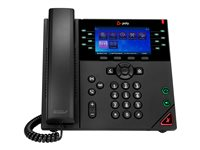 Poly VVX 450 - OBi Edition - téléphone VoIP - (conférence) à trois capacité d'appel - SIP, SRTP, SDP - 12 lignes - noir 89K71AA#ABB