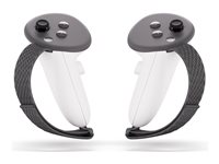Meta Quest - Sangle pour manette de jeu - noir ardoise (pack de 2) 899-00589-01?ENT